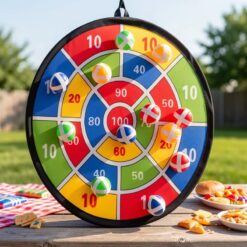 Sticky Ball Dartboard Game Set