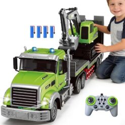 1:12 Scale RC Construction Truck Toy Set